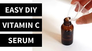 Easy 5 Minute DIY Vitamin C Serum  Lab Muffin Beauty Science [upl. by Ryley]