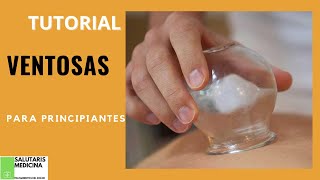 TUTORIAL de VENTOSAS para dolor de espalda 👈👈 [upl. by Eedia]