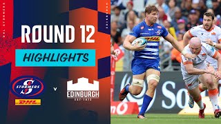 DHL Stormers vs Edinburgh  Instant Highlights  Round 12  URC 202324 [upl. by Arahat521]