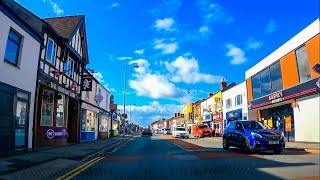 Driving through CREWE England [upl. by Noryv]