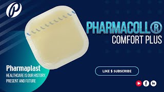 Hydrocolloid Dressing Application  Pharmacoll Comfort Plus [upl. by Eyar]