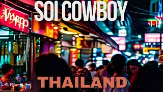 Soi Cowboy Bangkok’s Neon Wonderland  Thailand Nightlife [upl. by Ridinger]