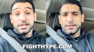 AMIR KHAN “NO DAYS OFF” KELL BROOK TRAINING ON CHRISTMAS SENDS “SLAP IN YOUR FACE” MESSAGE [upl. by Derej]