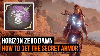 Horizon Zero Dawn How to get the secret armor Shield Weaver Armor [upl. by Ladew]