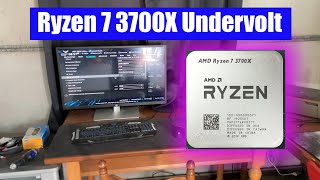 Undervolt your Ryzen 7 3700X for more FPS and Lower Temperature [upl. by Ahsinam512]