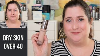 JUICE BEAUTY FLAWLESS SERUM FOUNDATION  Dry Skin Review amp Wear Test  FOUNDATION FEST [upl. by Natasha]