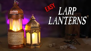 How to make Cheap and Easy LARP Lanterns [upl. by Vogele]