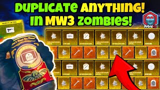 Easy SOLO DUPLICATION Glitch In MW3 Zombies Unlimited Schematics Acquisitions amp More [upl. by Dorsman617]