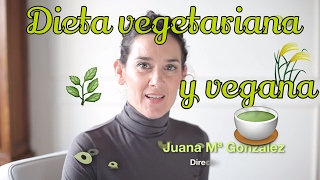 La dieta vegetariana y vegana por una dietistanutricionista [upl. by Adnaral]