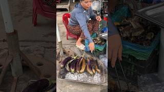 Only 08 Vietnamese Grilled Eggplant [upl. by Anahgem]