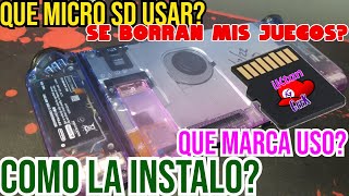 MEMORIA MICRO SD PARA NINTENDO SWITCH 2024 como aumentar la memoria nintendo switch [upl. by Eesyak973]