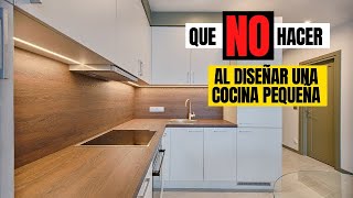 DISEÑO de Cocinas PEQUEÑAS Y MODERNAS ✔️✔️ [upl. by Akessej]