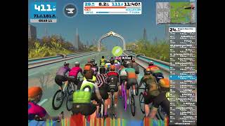 Zwift  Race Like a Champ  Knickerbocker B in New York  28th Feb 2024 [upl. by Prescott]