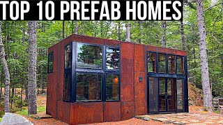 The Top 10 PREFAB HOMES of 2024 [upl. by Ydwor]