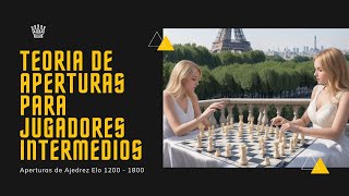 ¿Cómo jugar las aperturas de ajedrez Guía para jugadores de Elo entre 1200  1800 [upl. by Eberta38]