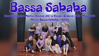 BASSA SABABA  line dance [upl. by Attiuqram]