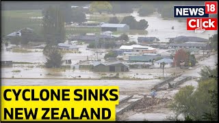 New Zealand Cyclone 2023  New Zealand Cyclone Gabrielle  Cyclone Lashes Northern New Zealand [upl. by Netsryk]