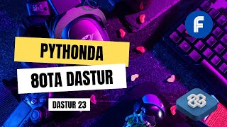 2380 PYTHONDA 80TA DASTUR YASAYMIZ  PYTHONDA DASTURLASH  23DASTUR [upl. by Teage]