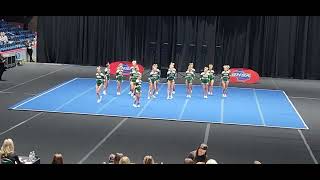 Adairsville High School Varsity Competition Cheer Team 3A division GHSA State Competition 111123 [upl. by Cody]