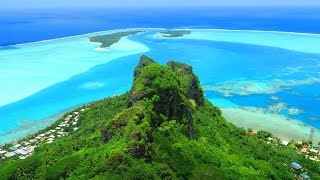 MAUPITI ISLAND  Panoramic Time Lapse View [upl. by Eden524]