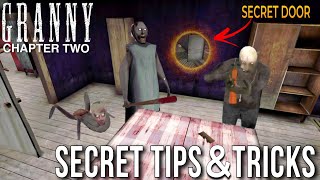 Granny Chapter 2  Working Top 5 Tips amp Tricks  How to bring a baby Spider🕷️ out of its cage [upl. by Adnohsal]