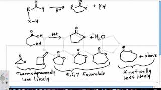 Lactone Formation Reactions [upl. by Erodavlas]