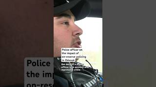 Police officer with the Abenaki Police Force in Odanak on the purpose of onreserve policing [upl. by Ellery871]