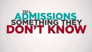 College Essay Tips  How to Tell a Unique Story to Admissions [upl. by Deny]