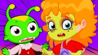 Halloween night song by Groovy The Martian  Songs for Kids [upl. by Azilef]