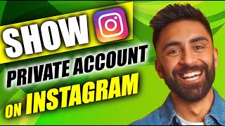 How to ShowView Private Account on Instagram 2024 [upl. by Nilerual]