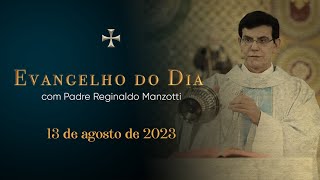 EVANGELHO DO DIA  13082023  Mt 142233  PADRE REGINALDO MANZOTTI [upl. by Alleul349]