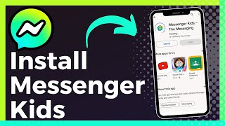 How To Use And Install Messenger Kids Easy [upl. by Cointon]