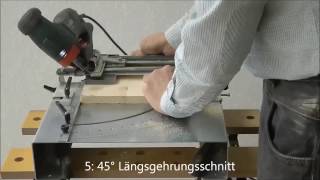 Stichsägetisch Trenn Biber 012L neu Sägetisch für Stichsägen von Bosch Metabo Hitachi Makita [upl. by Sergius653]