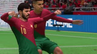 FIFA 23EPAC Spain 2023 Quarterfinals 1 Portugal 42 Denmark Fantasy Tournament [upl. by Ennasor]