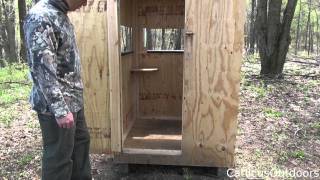 how to build a deer blind  remastered [upl. by Areid]