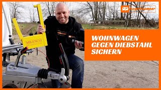 Diebstahlsicherung für den Wohnwagen  ALKO Safety Premium Radkralle GPS Sender  BASISWISSEN [upl. by Ettenirt]