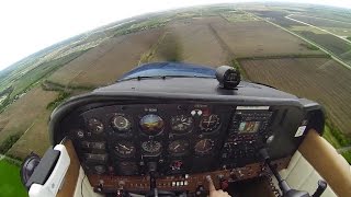 Full Length Flight  Touch amp Goes  Cessna 172 Skyhawk [upl. by Avilys442]