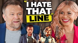 Michael De Santa meets Sadie Adler  Ned Luke and Alex McKenna interview each other [upl. by Tutankhamen]