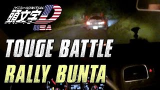 🏁 Touge Battle 8 — Rally Bunta Subaru Impreza 25 vs Golf Mk6 [upl. by Canning]