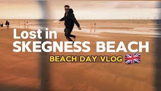 DAY OUT AT Skegness beach in Uk  Travelvlog  ZEELOGER [upl. by Sada]