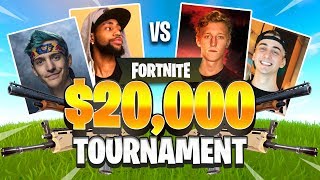 Ninja amp Daequan VS Tfue amp Cloak  FORTNITE FRIDAY 20000 TOURNAMENT Full Match All POV [upl. by Phillis]