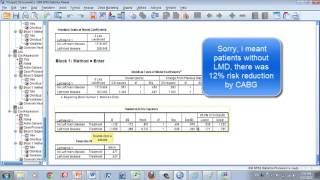 Lesson 27 2 Cox Proportional Hazard Regression SPSS [upl. by Silva]