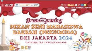 Grand Opening PEKSIMIDA DKI Jakarta 2024  Rabu 10 Juli 2024 [upl. by Rutger]