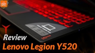 Review Lenovo Legion Y520  Gaming Notebook การ์ดจอ GTX 1050 จอ IPS ที่คุ้มค่าน่าจัดที่สุด [upl. by Lleuqram]