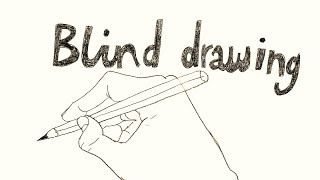 Blind Contour Drawing  How to Draw What You See  Easy Tutorial [upl. by Avan]