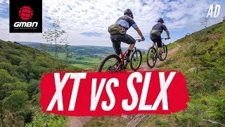 New Shimano XT Vs SLX  Whats The Difference [upl. by Leasia546]