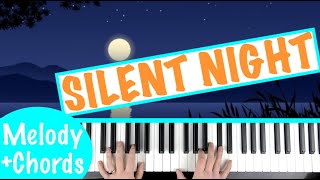 How to play SILENT NIGHT  Christmas Piano Tutorial  Piano Lesson [upl. by Karlan]