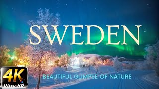 Sweden 4K Ultra HD Beautiful view of nature  Visit Sweden  Sweden short film with relaxing music [upl. by Odilia]