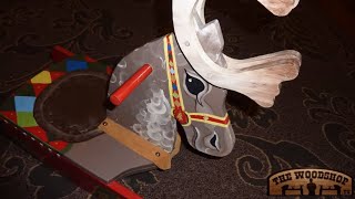 How to make a Rocking Horse  Woodworking project [upl. by Llezom]