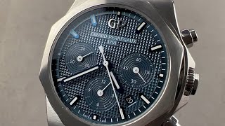 GirardPerregaux Laureato Chronograph 810201143111A GirardPerregaux Watch Review [upl. by Anihtyc509]